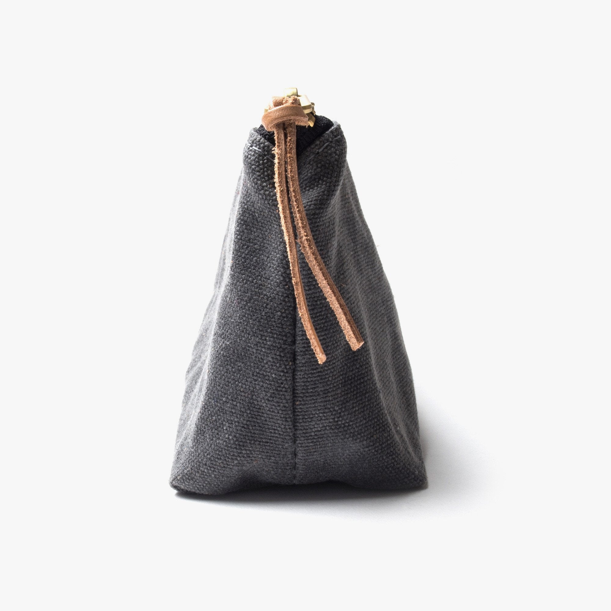 Waxed Canvas Pouch Set